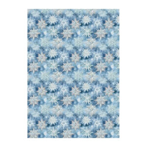 Kuviokartonki A4, 85 Lumihiutaleet, 5 arkkia