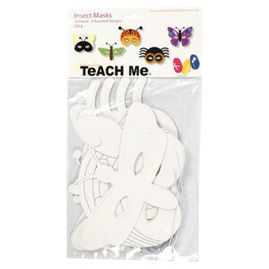 Pahvinaamiot 16kpl, Hyönteiset