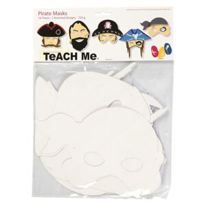 Pahvinaamiot 16kpl, Merirosvot