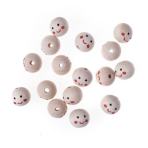 Puupallot kasvoilla 2cm 16kpl