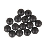 Rayher Puupallo 15mm 15kpl, musta