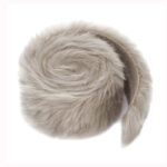 DP Craft Tekokarva 6cm 2m, Beige