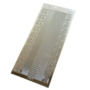 Ääriviivatarra, CD3061Z Boordit ja kulmat hopea