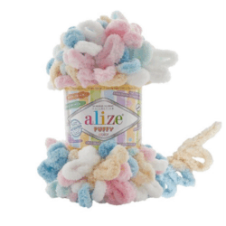 Alize Puffy Color lanka 100g, 6523 Päiväuni
