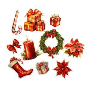 Askartelukuviot 10kpl, Joulu