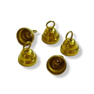 Koristekellot 8mm, Kulta 5kpl