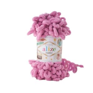 Alize Puffy lanka 100g, 98 Roosa