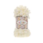 Alize Puffy lanka 100g, 62 Vaalea kerma