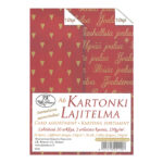 Kartonkilajitelma A6, 4110 Joulu punainen kulta