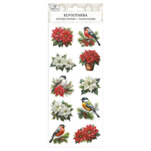 Kuviotarra, 2709 Joululinnut ja kukat
