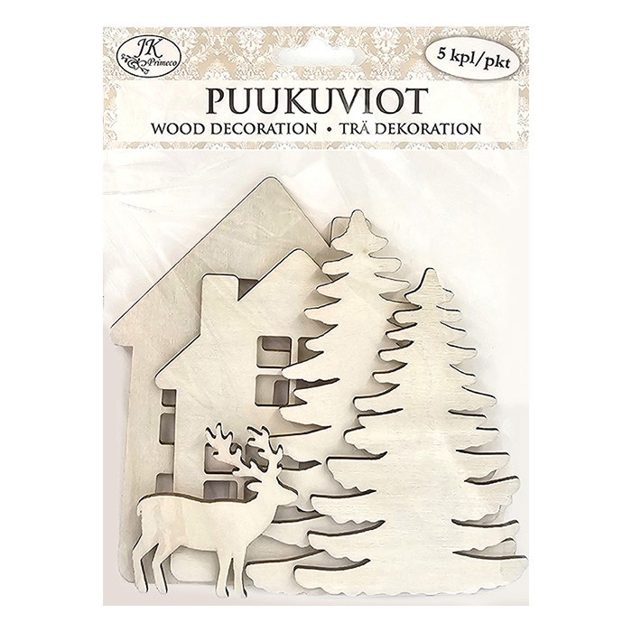 Puukuviot Talot ja kuuset