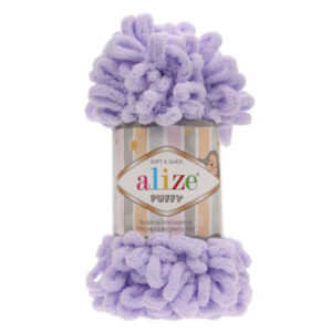 Alize Puffy lanka 100g, 146 Vaalea Lila
