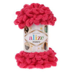 Alize Puffy lanka 100g, 149 Fuksia