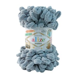 Alize Puffy lanka 100g, 428 Harmaa