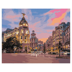 Ideyka Painting by numbers 40x50cm, KHO3610 Evening Spain