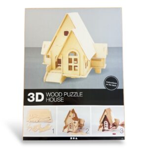 3D Palapeli, 57874 Talo ramppeineen