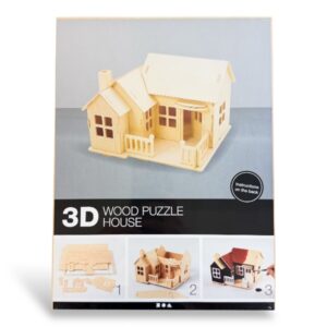 3D Palapeli, 57875 Talo terasseineen