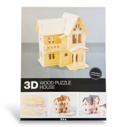 3D Palapeli, 57877 Talo parvekkeineen