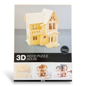 3D Palapeli, 57877 Talo parvekkeineen