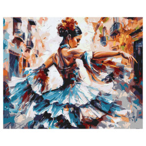 Ideyka Painting by numbers 40x50cm, KHO8442 The lady in the dance