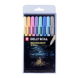 Sakura Gelly Roll- setti, Moonlight pastel 8kpl