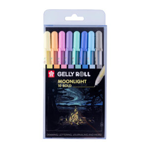 Sakura Gelly Roll- setti, Moonlight pastel 8kpl