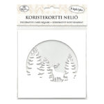 Koristekortti neliö, 6962 Kuuset ja porot