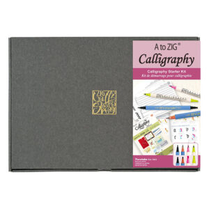 Kuretake A to ZIG Calligraphy- aloittelijan kalligrafiasetti