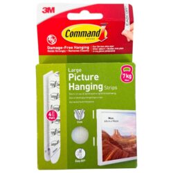 3M Command Pienet taulunkiinnityspalat, LARGE max 7kg