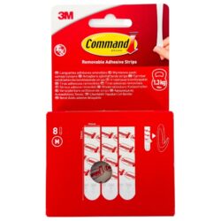 3M Command Irrotettavat kiinnityspalat M, Max 1,3kg