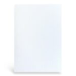 Softis 22x30cm 2mm, Valkoinen kimalle 5kpl
