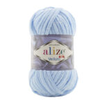 Alize Velluto lanka 100g, 218 Vaaleansininen