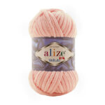Alize Velluto lanka 100g, 340 Persikka