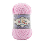 Alize Velluto lanka 100g, 31 Vaaleanpunainen