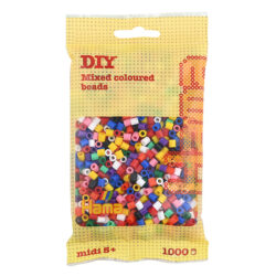 Hama Midi-helmet 1000kpl värilajitelma, 00 Perusvärit