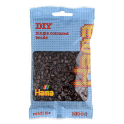 Hama Midi-helmet 1000kpl, 12 Ruskea