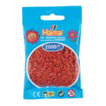 Hama Mini-helmet 2000kpl, 20 Punaruskea