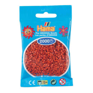 Hama Mini-helmet 2000kpl, 20 Punaruskea