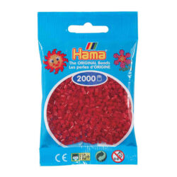 Hama Mini-helmet 2000kpl, 22 Tummanpunainen