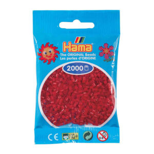 Hama Mini-helmet 2000kpl, 22 Tummanpunainen