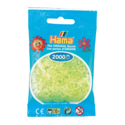 Hama Mini-helmet 2000kpl, 34 Neon keltainen