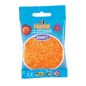Hama Mini-helmet 2000kpl, 38 Neon oranssi