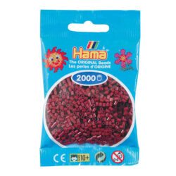 Hama Mini-helmet 2000kpl, 30 Syvä viininpunainen