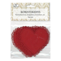Koristekehys, 2909 Sydän punainen