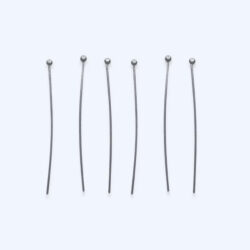 Steely Pop Korupiikit pallolla 35x0,7mm 20kpl, Ruostumaton teräs 304