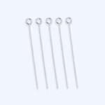 Steely Pop Korupiikit silmukalla 40x0,6mm 20kpl, Ruostumaton teräs 304