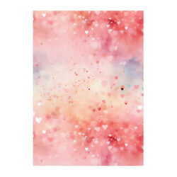 Kuviokartonki A4, 29 Sydämet, 5 arkkia