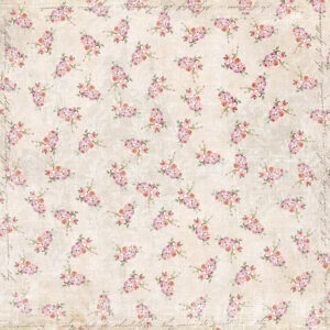 Reprint Skräppipaperi 30x30cm, RP0537 Mr & Mrs - Flowers