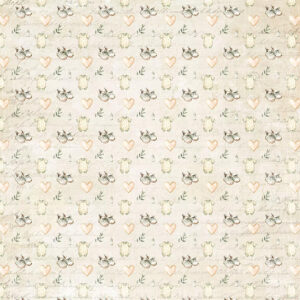 Reprint Skräppipaperi 30x30cm, RP0687 Cutie