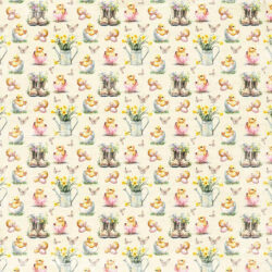 Reprint Skräppipaperi 30x30cm, RP0683 Easter